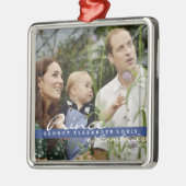 Kate Middleton Prinz George Ornament Aus Metall (Links)