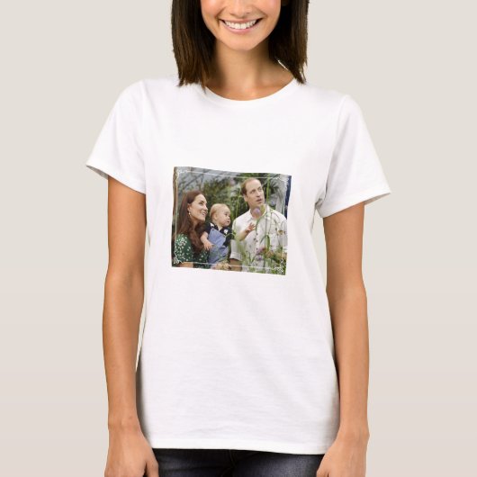 Kate Middleton Prinz George T-Shirt (Vorderseite)