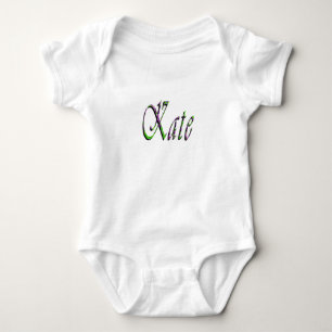 "Kate", Name, Logo Baby Strampler
