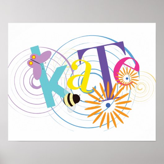 Kate Poster, weißer Hintergrund Poster (Vorne)