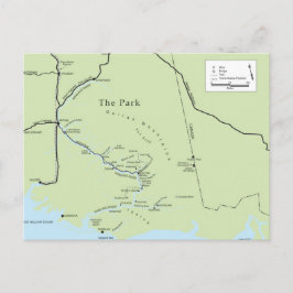 Kate Shugaks Park Postcard Postkarte