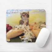 Kate the Ballerina Kitten - Mouse Pad Mousepad (Mit Mouse)