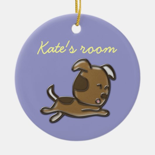 Kate-Zimmer Keramik Ornament (Vorne)