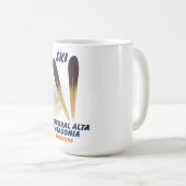 Katedral Alta Patagonia, Argentiniens Skipposter Kaffeetasse (VorderseiteRechts)