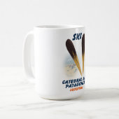 Katedral Alta Patagonia, Argentiniens Skipposter Kaffeetasse (Vorderseite Links)