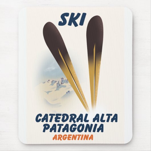 Katedral Alta Patagonia, Argentiniens Skipposter Mousepad (Vorne)