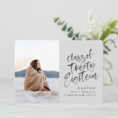 Kategorie der Ankündigung von Hochschulabsolventen (Stehend Vorderseite)