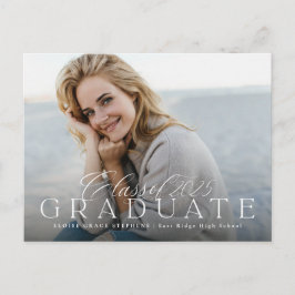 Kategorie der Einladung zum Abschluss 2025 Postkarte