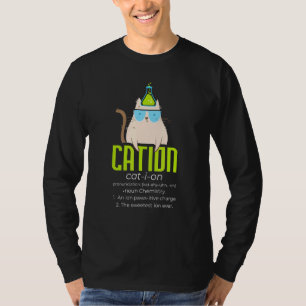 Kategorie I Wissenschaft Katze I Pawsitive I Chemi T-Shirt