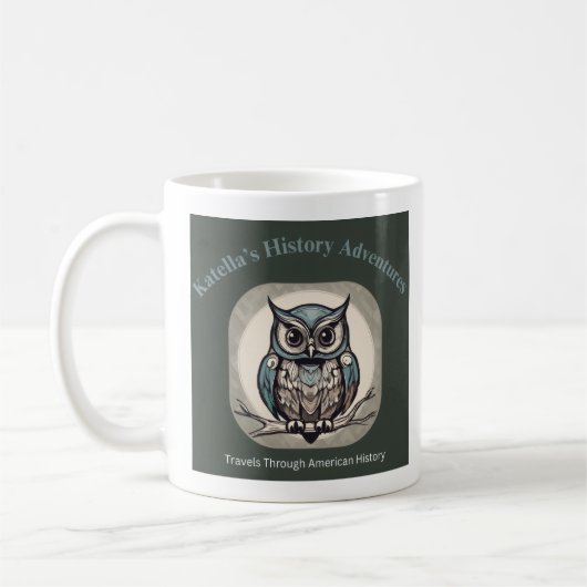 Katella's History Adventures Logo-Tasse Kaffeetasse (Links)