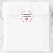 Kater-Erholungs-Kit-Aufkleber Runder Aufkleber (Tasche)