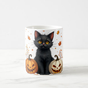 Kater-Kürbis Verwandlungstasse