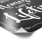 Kater-Party-Schild, Tafel, Hochzeitsschild Fotodruck (Ecke)