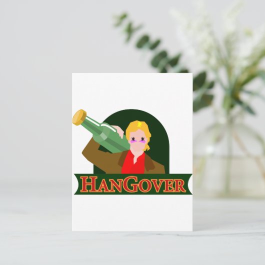 Kater Postkarte (Stehend Vorderseite)