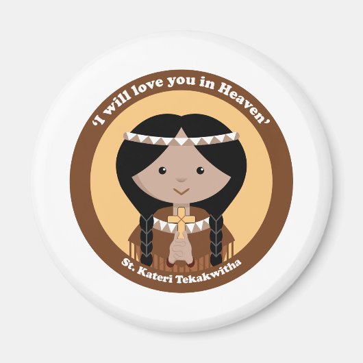 Kateri Tekakwitha Magnet (Vorne)