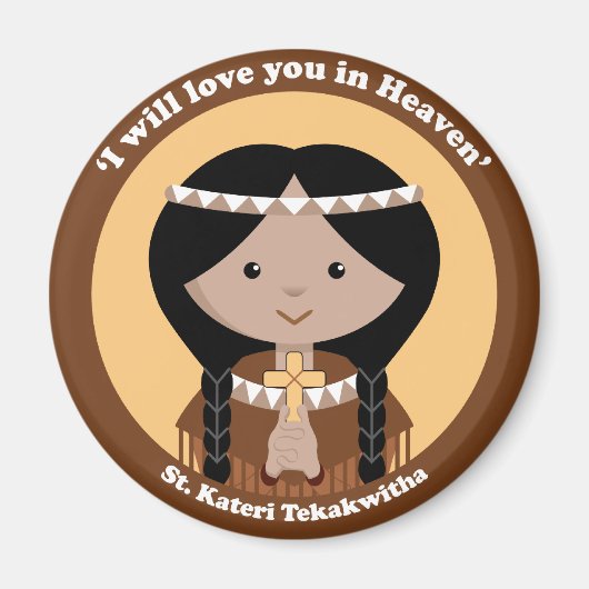 Kateri Tekakwitha Magnet (Vorne)