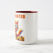 KATFFEINIERT ZWEIFARBIGE TASSE (Mittel)