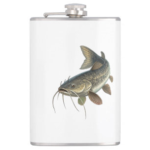 Katfisch Flachmann