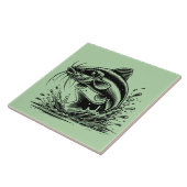 Katfisch Fliese (Seite)