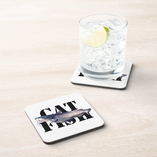 Katfisch Getränkeuntersetzer (Rechte Seite)
