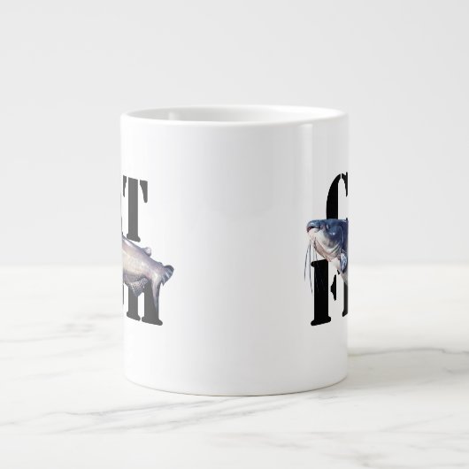 Katfisch Jumbo-Tasse (Vorderseite)