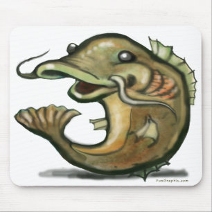 Katfisch Mousepad