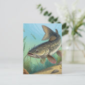 Katfisch Postkarte (Stehend Vorderseite)