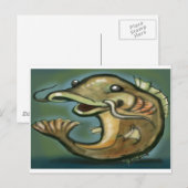 Katfisch Postkarte (Vorne/Hinten)