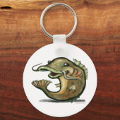 Katfisch Schlüsselanhänger (Vorderseite)