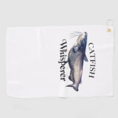 Katfisch Whisperfischen Handtuch (Horizontal)