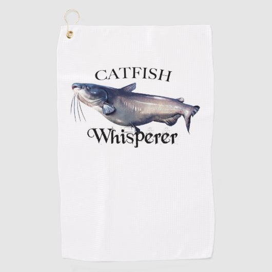Katfisch Whisperfischen Handtuch (Vorderseite)