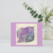 Katfische springen postkarte (Stehend Vorderseite)