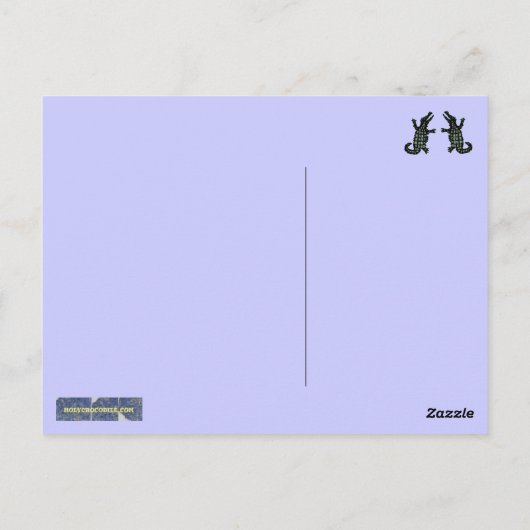 Katfische springen postkarte (Rückseite)