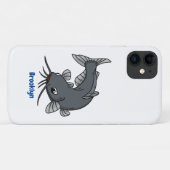 Katfish Cartoon Illustration Case-Mate iPhone Hülle (Rückseite (Horizontal))