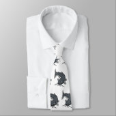 Katfish Cartoon Illustration Krawatte (Gebunden)