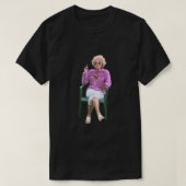 Kath and Kim Kath Having a Smoke T-Shirt (Design vorne)