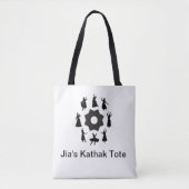 Kathak Circle of Dance Tasche (Vorderseite)