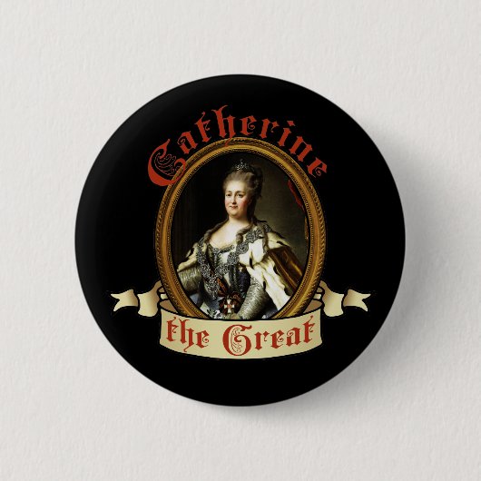 Katharina die Große Button (Vorderseite)