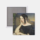 Katharina Kern von Sterzing, 1842 Magnet (Vorderseite/Rückseite)