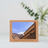 Katharina-Kloster, Südsinai, Ägypten Postkarte (Stehend Vorderseite)