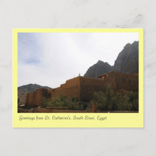 Katharina-Kloster, Südsinai, Ägypten Postkarte