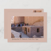 Katharina-Kloster, Südsinai, Ägypten Postkarte (Vorne/Hinten)
