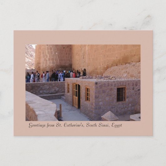 Katharina-Kloster, Südsinai, Ägypten Postkarte (Vorderseite)
