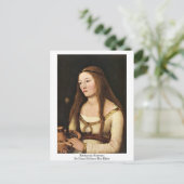 Katharina Schwarz von Hans Holbein The Elder Postkarte (Stehend Vorderseite)