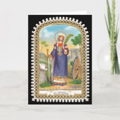 Katharina von Alexandria in ägyptischem Kleid Karte (Vorderseite)