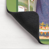 Katharina von Alexandria in ägyptischem Kleid Mousepad (Ecke)