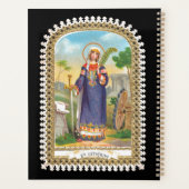 Katharina von Alexandria in ägyptischem Kleid Planer (Rückseite)