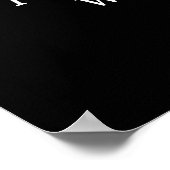 Katharina von Alexandria in ägyptischem Kleid Poster (Ecke)