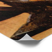 Katharina von Alexandria von Caravaggio Poster (Ecke)