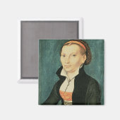 Katharina von Bora, künftige Ehefrau von Martin Magnet (Vorderseite/Rückseite)